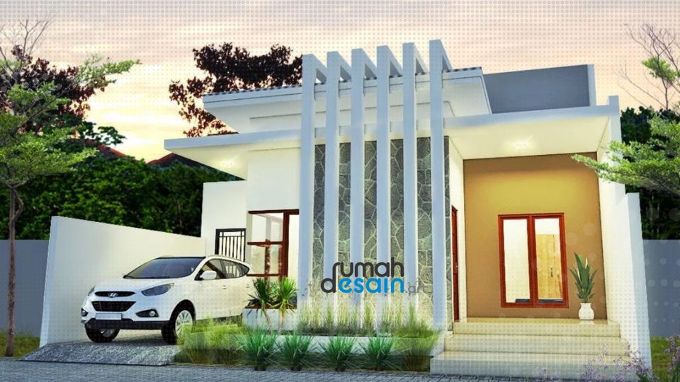 3D & Perspektif - Desain Rumah Modern Minimalis, Cafe, Villa, Restoran. Selesai 1 hari - 13