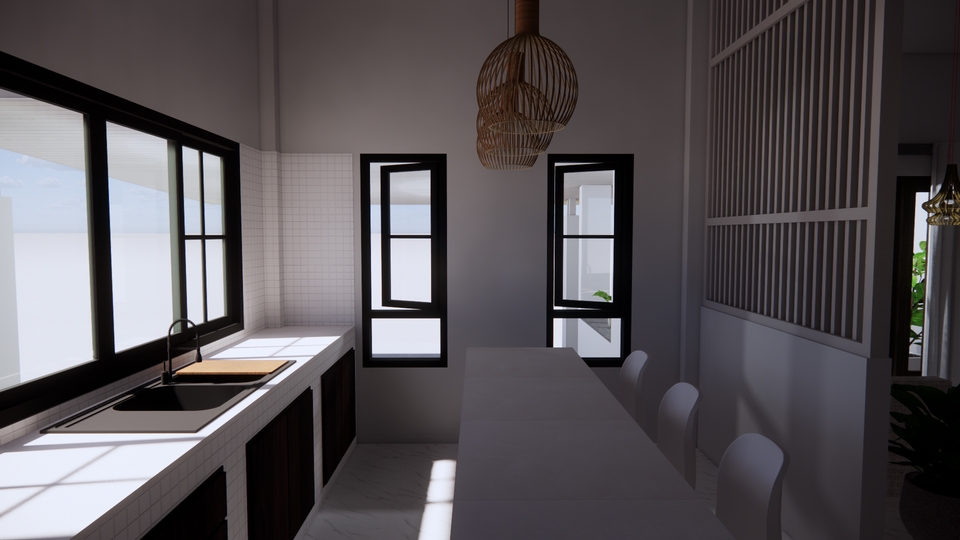 ออกแบบตกแต่งภายในและภายนอก - Ly-zen Architecture DESIGN PLAN / 3D / PERSPECTIVE / DRAWING - 10