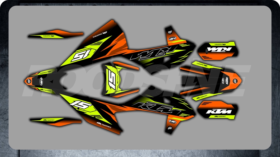 Jasa Lainnya - desain decal supermoto,enduro,trail - 1