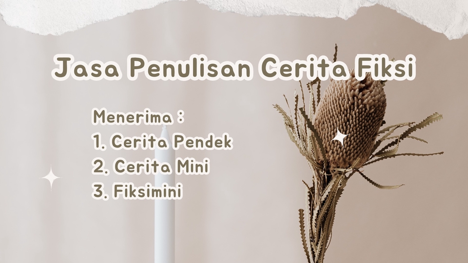Penulisan Cerita Pendek (Cerpen), Cerita Mini (Fiksimini/Cermin) dan Fanfiction