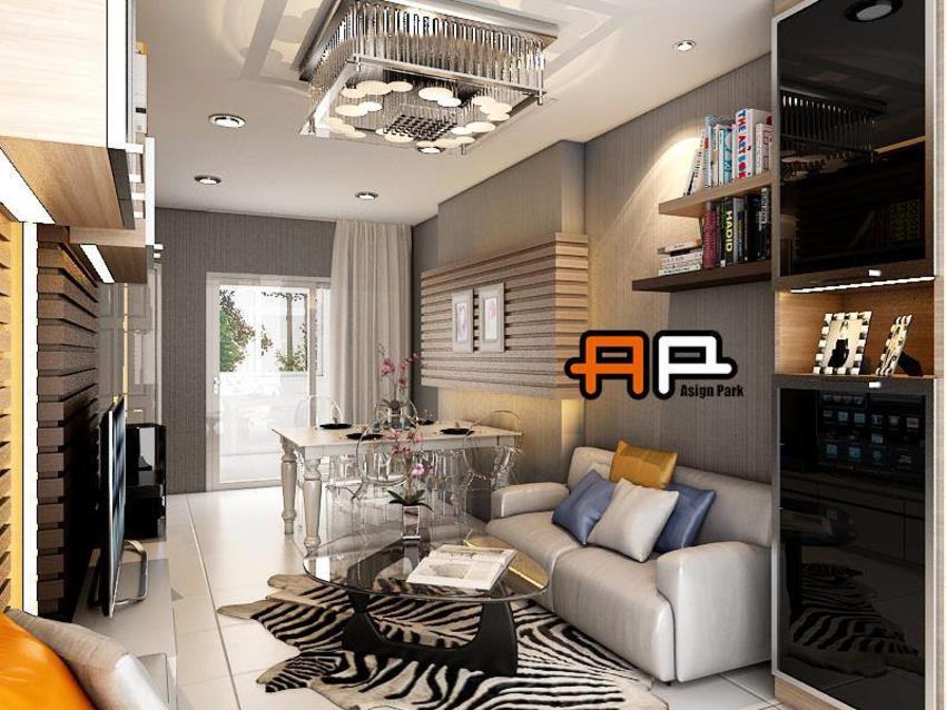 รับออกแบบตกแต่งภายในบ้านสไตล์โมเดิร์น ตกแต่งสวยหรู ทันสมัย