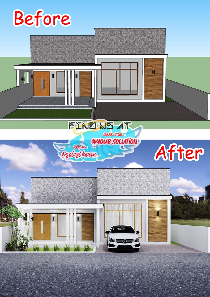 CAD Drawing - Jasa Gambar Desain dan RAB Rumah / Bangunan / Gedung Serta Kursus AutoCAD 2D, SketchUp, dan RAB - 7