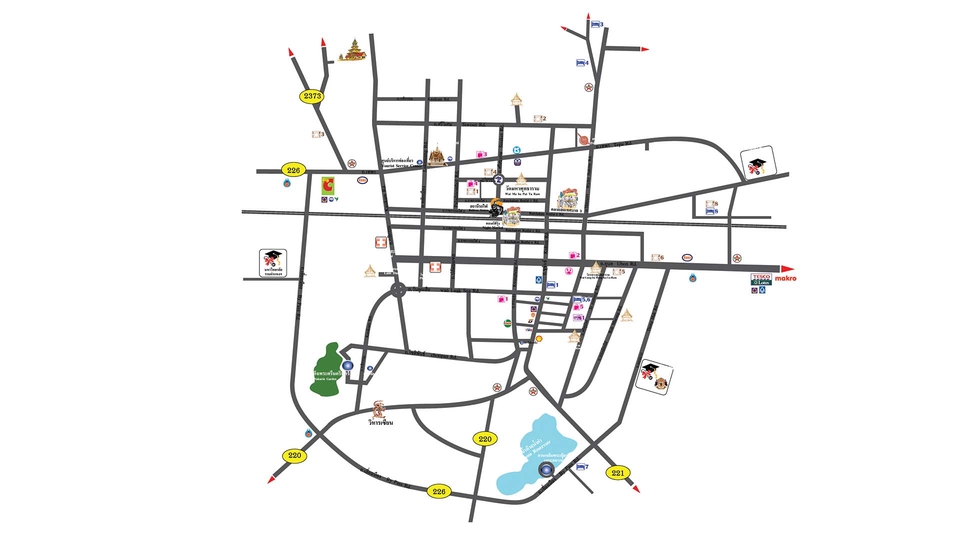 วาดแผนที่ - รับทำแผนที่ ออกแบบแผนที่ - 9