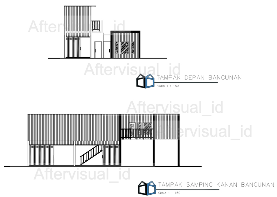 CAD Drawing - Desain CAD 2D Gambar Kerja, Gambar PBG, Layouting Perumahan dll - 8