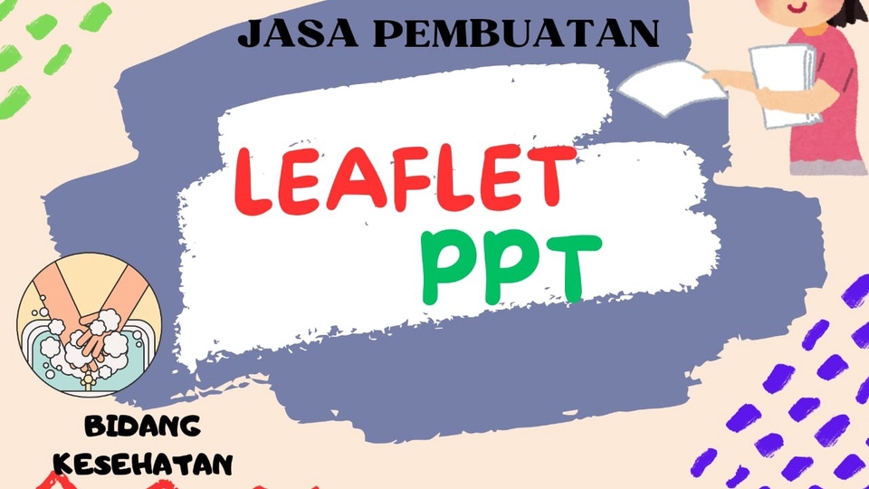 Jasa Desain Infografis Kreatif dan Berkualitas - LEAFLET EDUKASI/PENYULUHAN KESEHATAN/PROMOSI KESEHATAN