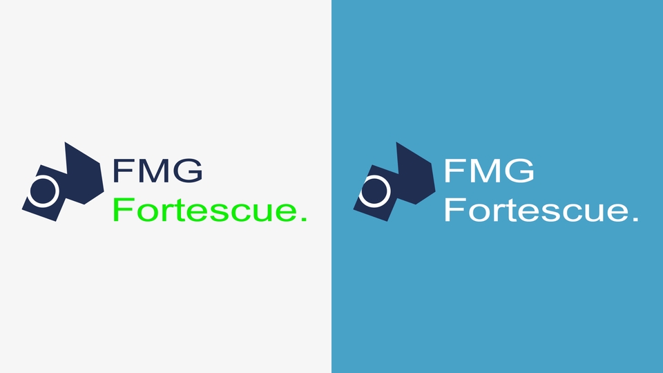 Jasa Desain Logo FMG Fortescue, logo perusahaan profesional dan modern
