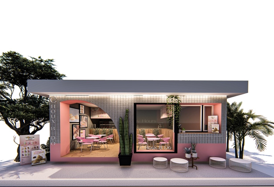 ออกแบบตกแต่งภายในและภายนอก - 3D Rendering Perspective  - 5