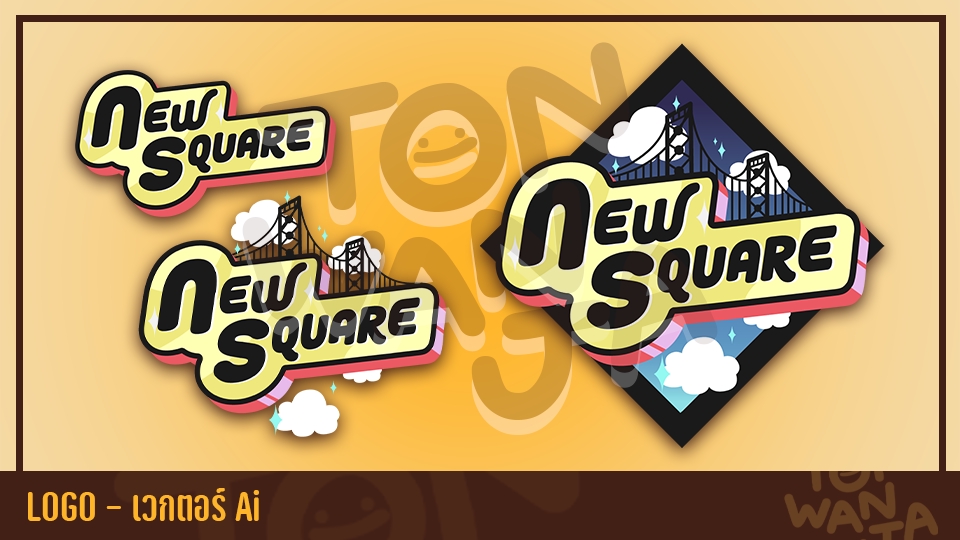 Logo - รับออกแบบโลโก้การ์ตูน ลายเส้น ไฟล์ .ai เวกเตอร์ - 25