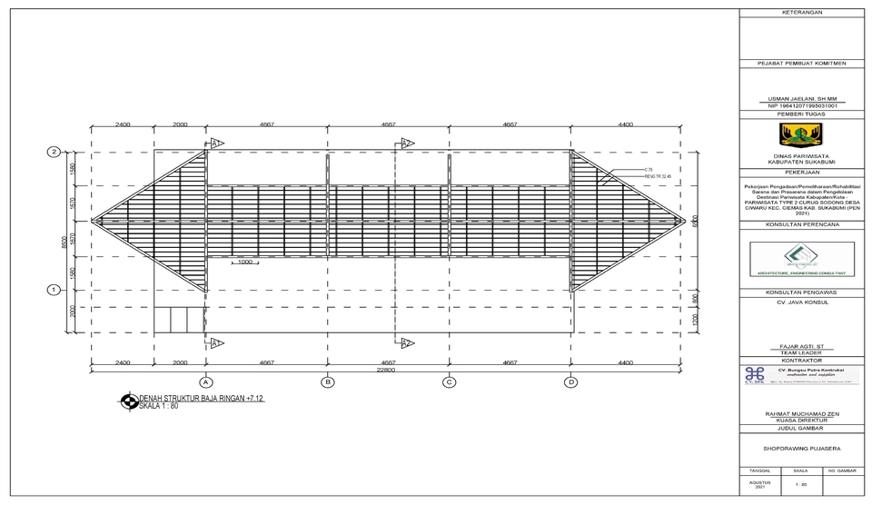 CAD Drawing - Jasa Gambar Kerja Konstruksi, Jadi 3 Hari - 10