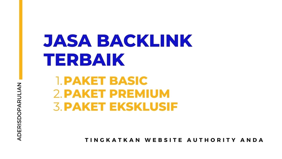 Jasa Backlink Dofollow Berkualitas Terbaik dan Terpercaya - Jasa Backlink SEO Terbaik