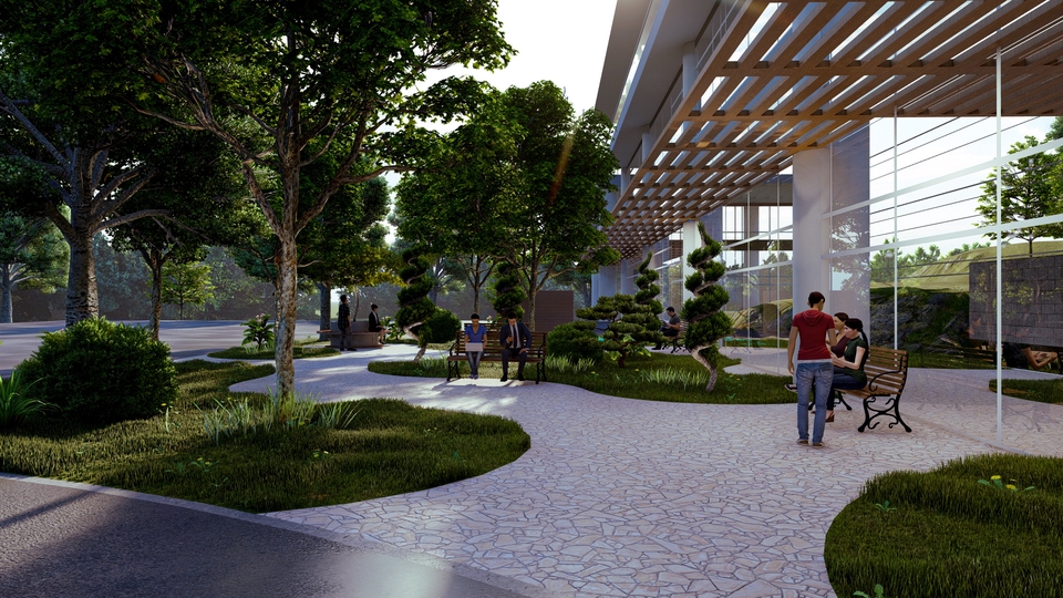 Jasa desain 3D eksterior untuk rumah minimalis modern, desain arsitektur, render 3D, jasa gambar 3D, desain rumah