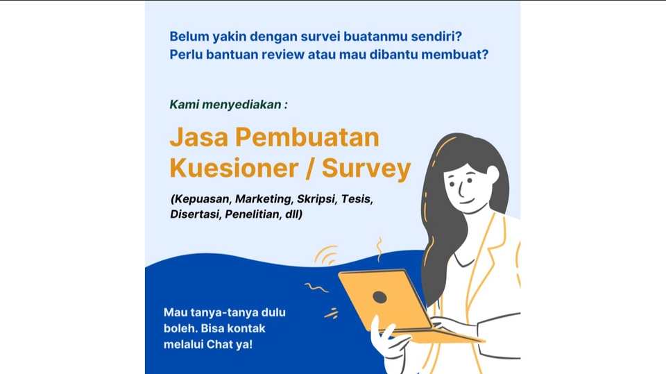 Entri Data - Jasa Pembuatan Pertanyaan Kuesioner/Survey Online (Google/Microsoft Form) Skripsi/Tesis/Disertasi - 1