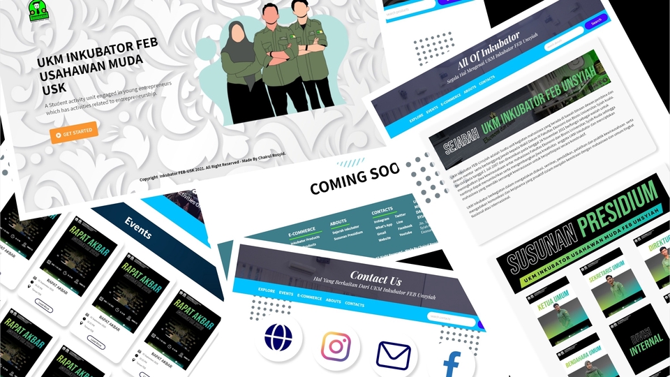 Jasa pembuatan website profesional, desain website modern dan responsive untuk perusahaan Anda.