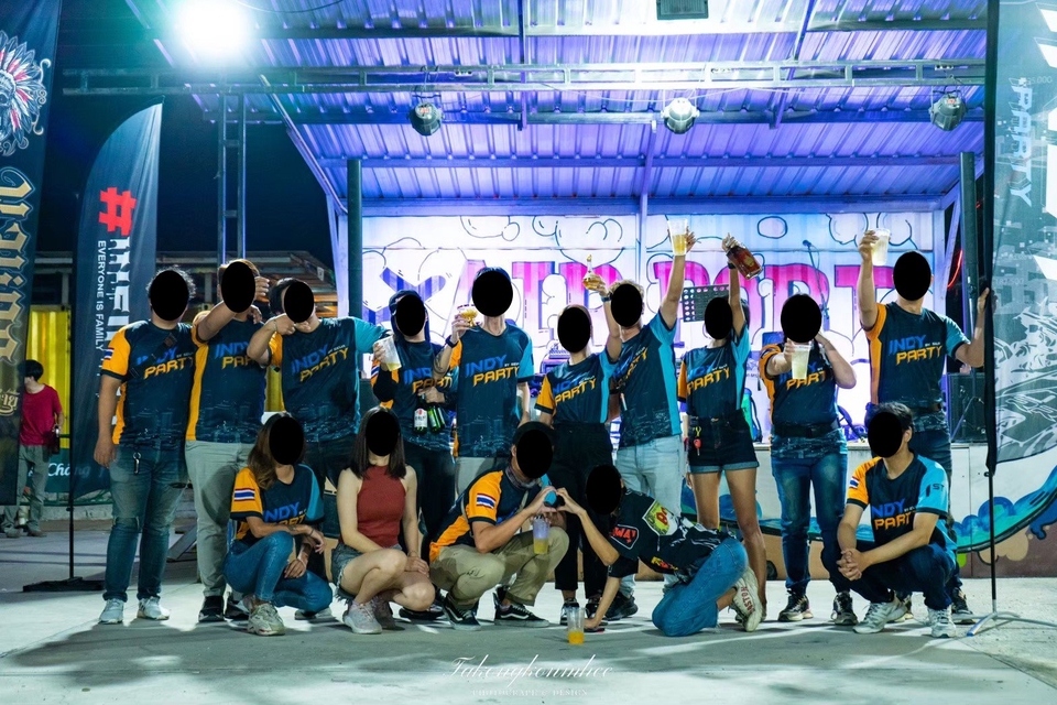 สกรีนเสื้อผ้า - ✨ รับออกแบบเสื้อกลุ่มรถ เสื้อทีม + มีบริการพร้อมผลิต✅ - 12