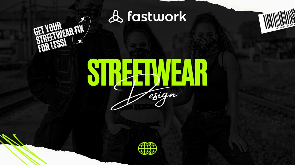 Desain Kaos & Motif - Design Kaos Streetwear - 1