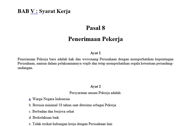 Hukum - Jasa Pembuatan dan Konsultasi Peraturan Perusahaan - 7