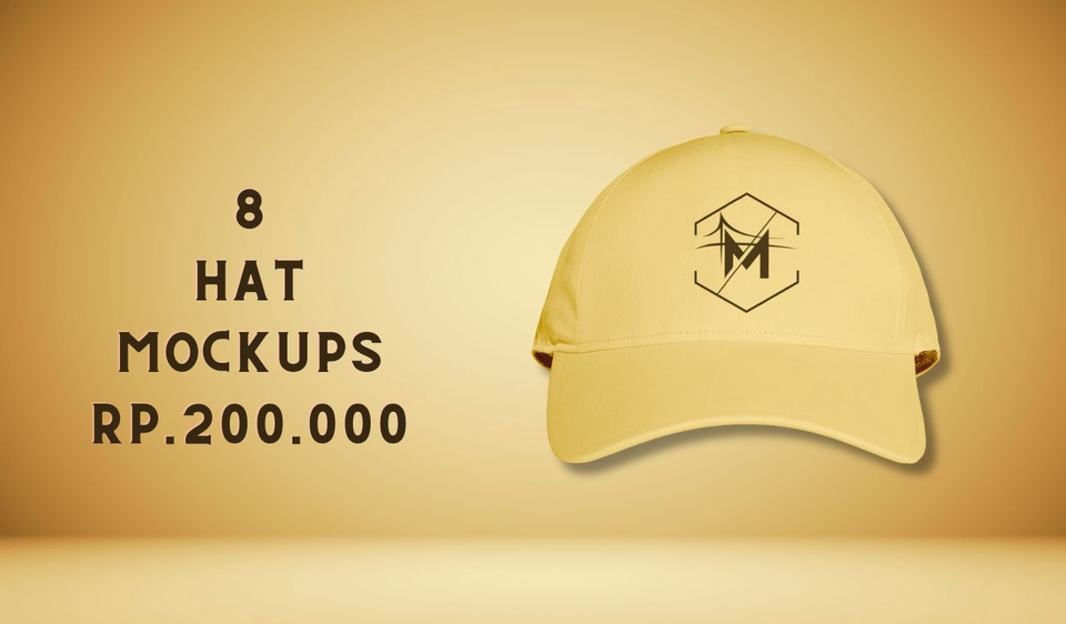 Desain Topi Mockup