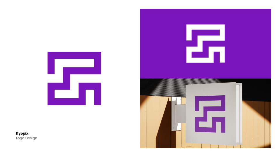 Desain logo dengan huruf S yang dibentuk menjadi sebuah pola unik, desain logo untuk bisnis dan perusahaan.