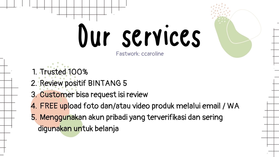 Memberi Review - JASA REVIEW BINTANG 5 | Shopee, Tokopedia, Google - 2