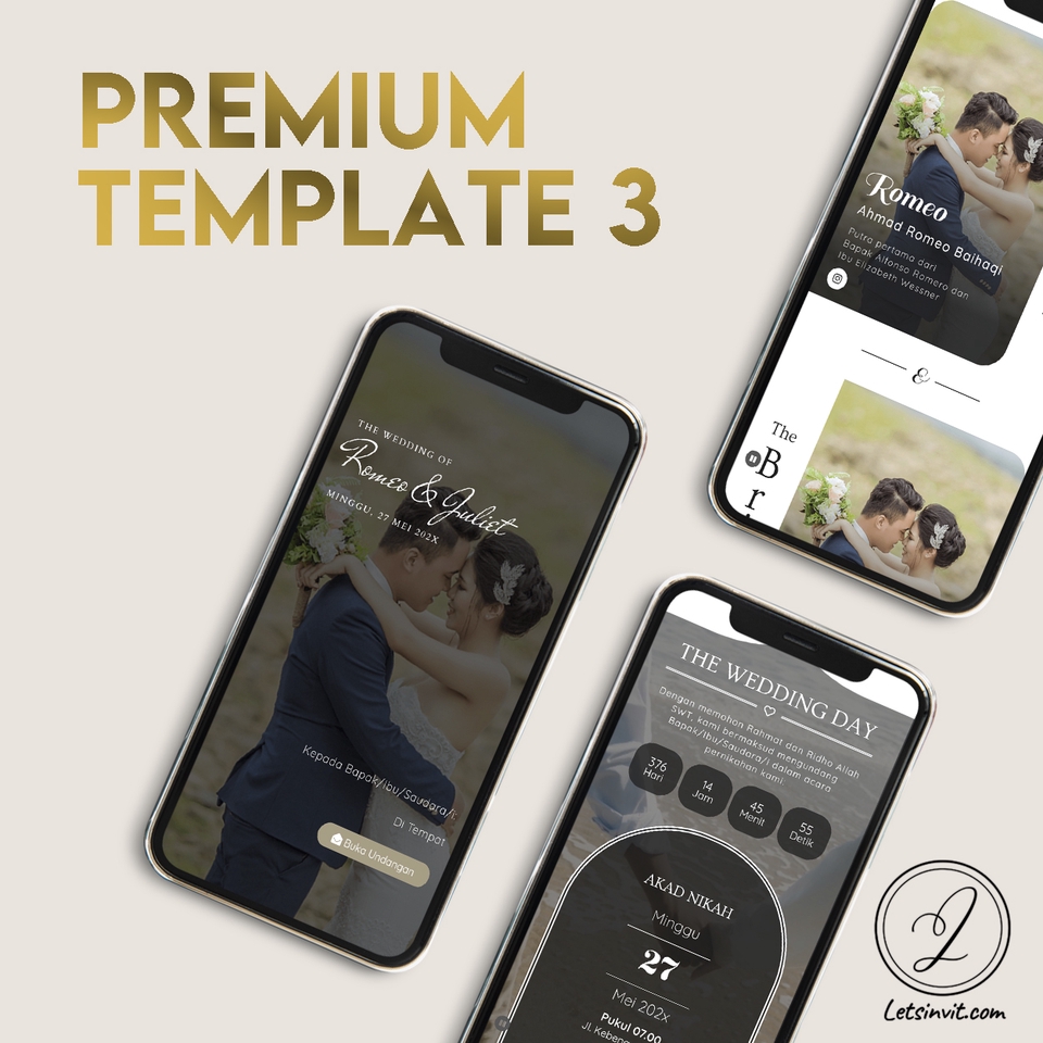 Kartu Ucapan & Video - Undangan Website/Online - 5