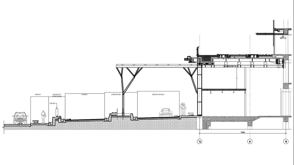 CAD Drawing - Gambar Drafting CAD Untuk Landscape - 1