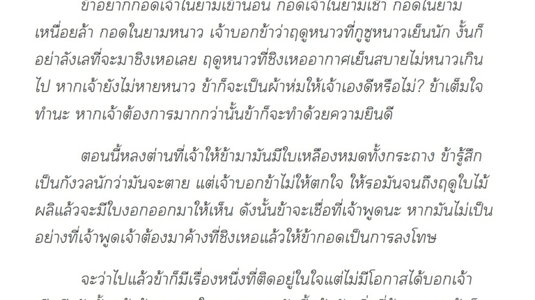 เขียนนิยาย / เรื่องสั้น - รับจ้างแต่งร้อยกรอง (กลอน,กาพย์,โคลง) เขียนนิยายเรื่องยาว เรื่องสั้น  - 1