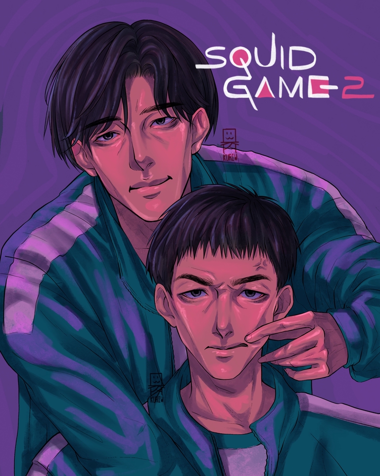 วาดภาพประกอบSquid Game 2