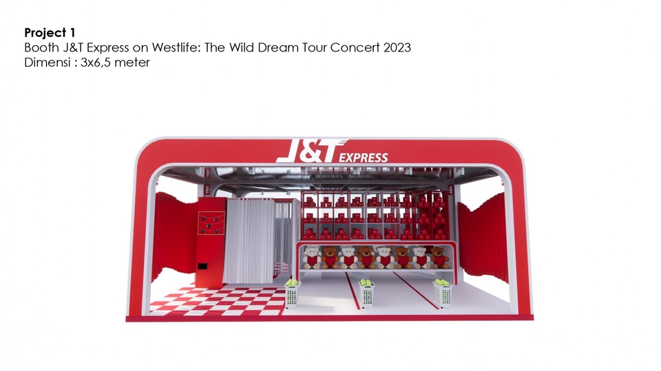 Jasa Desain Kios Minimalis Depan Rumah - Desain Booth Event sesuai request