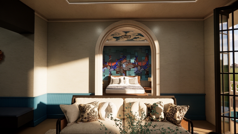 รับออกแบบตกแต่งภายในบ้านสวยหรู สไตล์โมเดิร์น