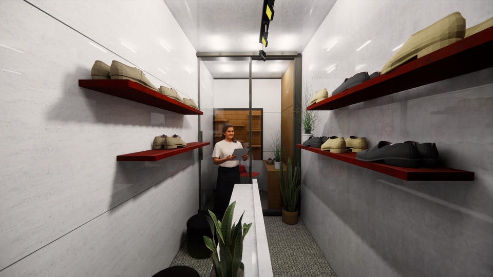 3D & Perspektif - Desain 3d eksterior dan 2d eksterior & interior - 4