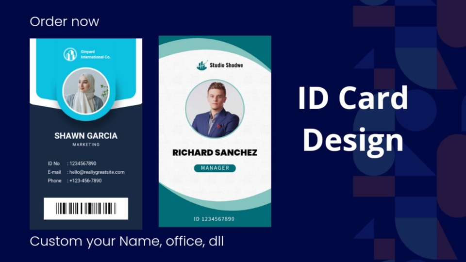 Digital Printing - Desain ID Card - 1