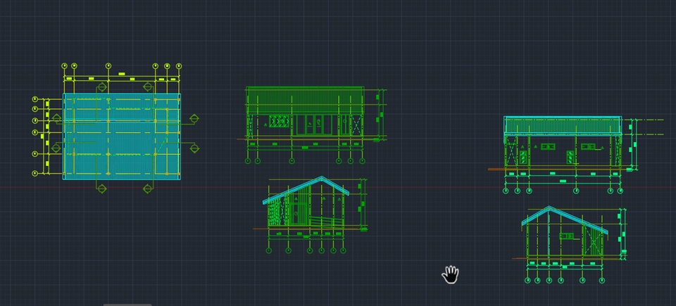 เขียนแบบวิศวกรรมและออกแบบโครงสร้าง - เขียนแบบ ดราฟแบบ AutoCAD 2D  - 2