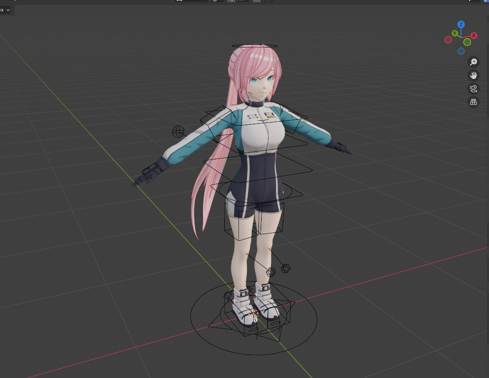 รับสร้างเกมมือถือ 3D ตัวละครอนิเมะ โมเดลเกมคุณภาพสูง งานออกแบบเกม