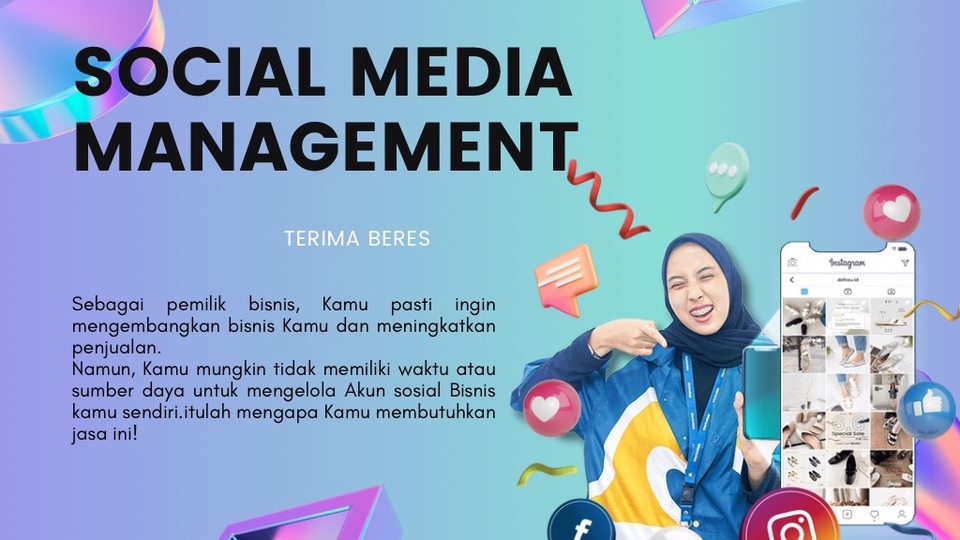 Digital Marketing - Jasa Kelolah Akun Sosial Media bisnis kamu - 1