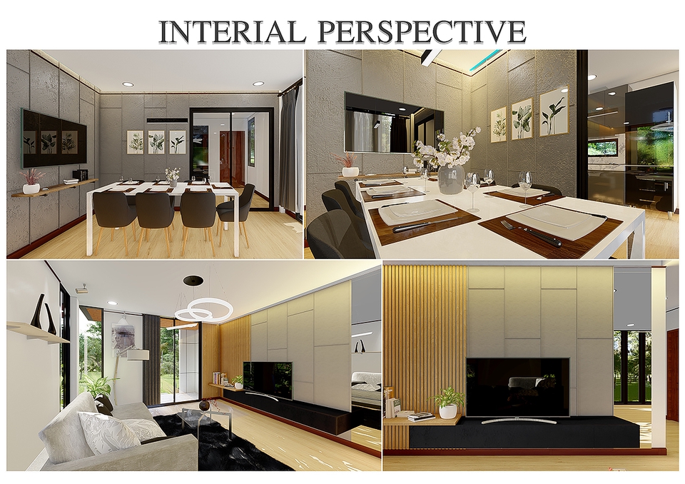 3D Perspective - รับออกแบบ ทำภาพ 3มิติ ตกแต่งด้วยโปรแกรม sketchup,V-ray,Lumion,Revit - 8