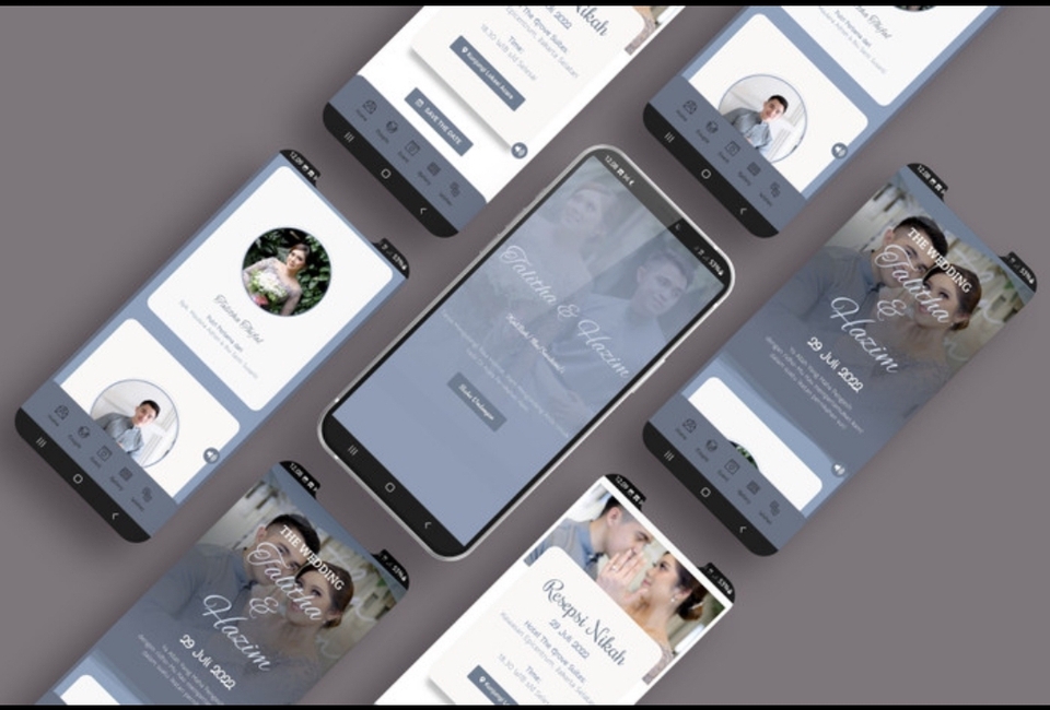 Kartu Ucapan & Video - Desain Website Undangan Pernikahan - 3