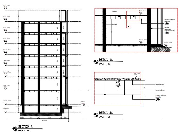 CAD Drawing - Draft CAD Gambar Kerja 2D, DED, IMB, Architect, Structure, dan Interior - 4