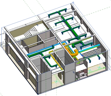 เขียนแบบวิศวกรรมและออกแบบโครงสร้าง - รับเขียนงาน REVIT ST/AR/MEP - 7