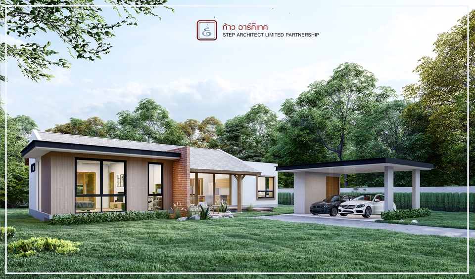ออกแบบตกแต่งภายในและภายนอก - รับออกแบบ I ทำภาพ perspective Render - 17