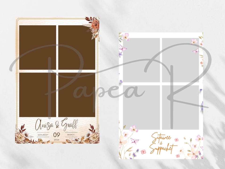 ทำ Giveaway - ออกแบบ PhotoBooth , Photo Frame ต่างๆ งานEvent, Wedding, Birthday ออกแบบงานไว งานสวย - 11