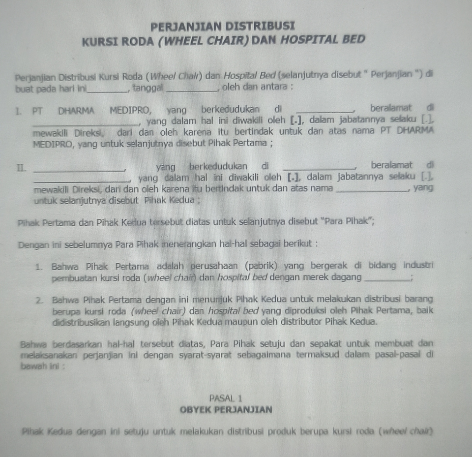 Hukum - Drafting dan Review Perjanjian - 2