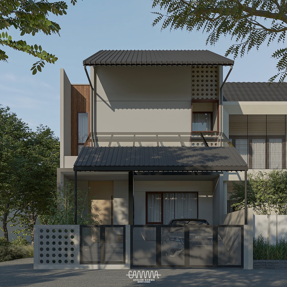 Jasa pembuatan video animasi 3d untuk rumah modern dengan desain minimalis.