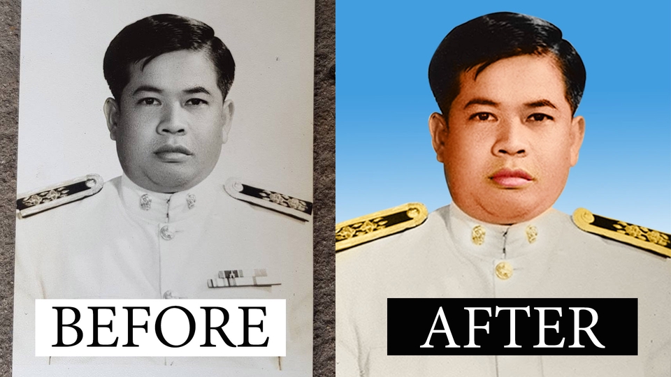 ไดคัท & Photoshop - ไดคัท ตัดต่อ รีทัช ปรับแสงภาพต่างๆ เปลี่ยนภาพเก่าเป็นใหม่ ลงสีภาพขาวดำให้มีชีวิตชีวา - 6