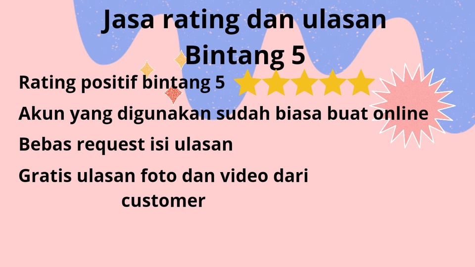 Memberi Review - Jasa Review ulasan rating bintang 5 positif produk barang di marketplace tokopedia dan tiktok - 6