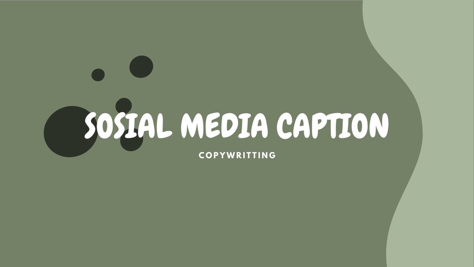 Caption Sosial Media - Caption sosial media (formal/informal) - 1