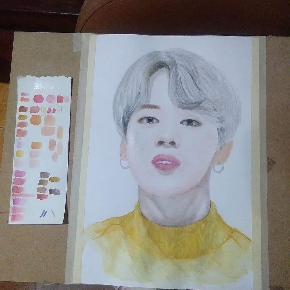 วาดภาพประกอบ - วาดภาพเหมือน Drawing ภาพวาดสีน้ำ - 8