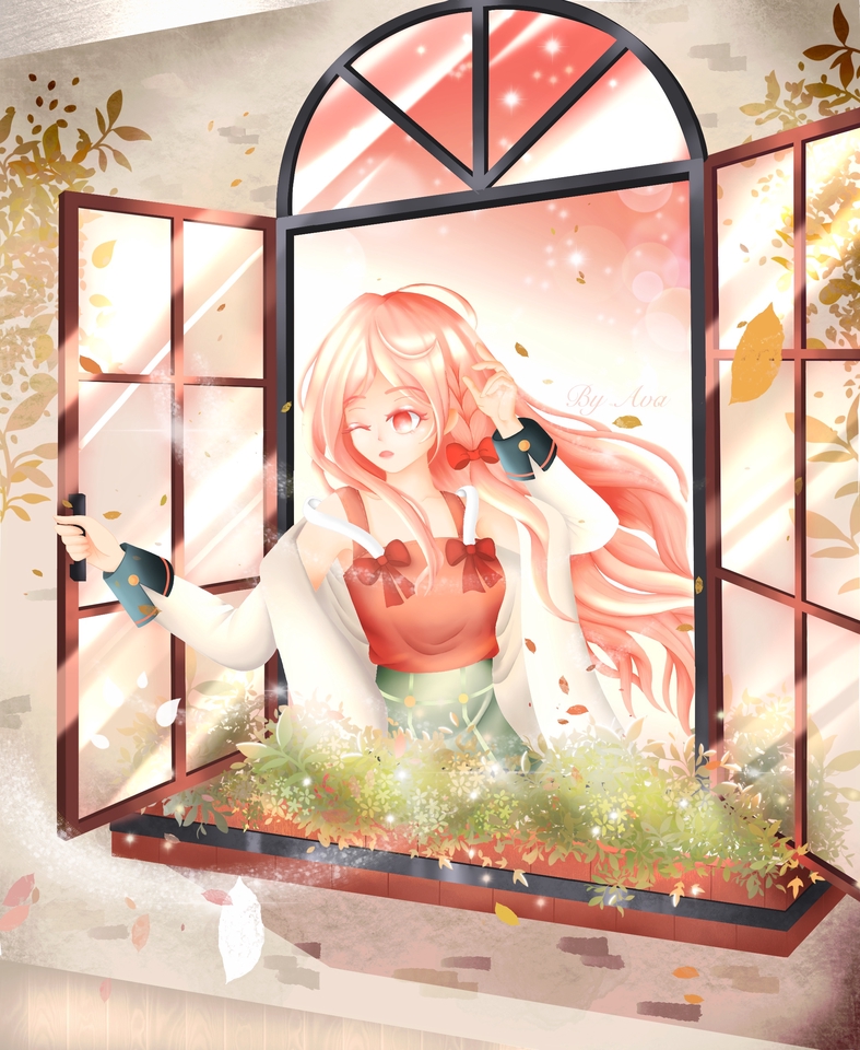 รับวาดภาพประกอบ การ์ตูน เด็กผู้หญิง สวย น่ารัก วาดภาพประกอบดิจิตอล