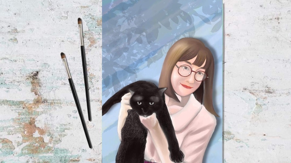 วาดภาพเหมือน Portrait - วาดภาพดิจิตอล ภาพล้อเลียน การ์ตูน หน้าปกนิยาย แฟนอาร์ต ธีมไลน์ สติ๊กเกอร์ไลน์ - 6