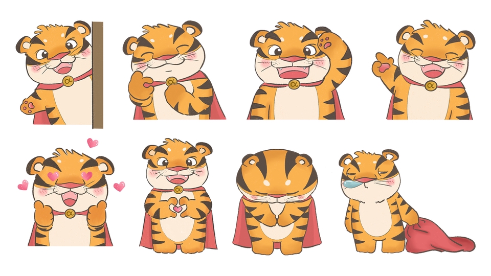ออกแบบ Character & Mascot - ออกแบบมาสคอต คาแรคเตอร์แนวน่ารัก กวนๆ - 6