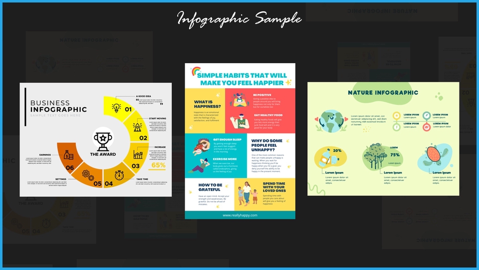 Infografis - Desain Infografis Modern & Elegan Satu Hari Selesai - 3